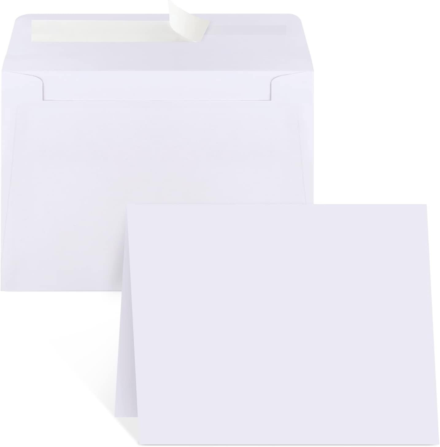 Blank Cards and Envelopes 4×6, 30 Pack White Invitation Cardstock with 30 Pack Envelopes, Thank you Blank Greeting Cards, for All Occasions DIY, Print custom