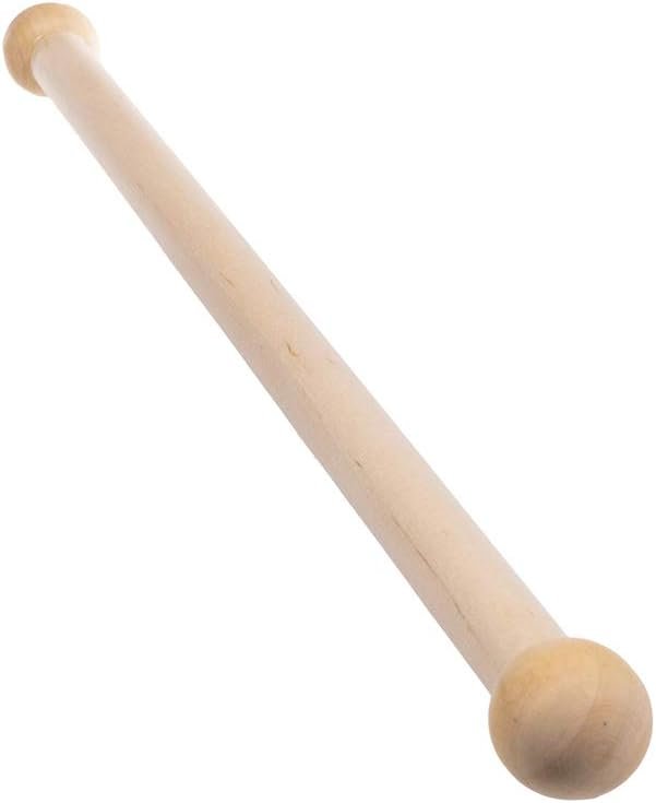 Paracord Planet Wooden Dowel Rods – Unfinished Natural Wood Sticks (2 Pack, 13 Inch)