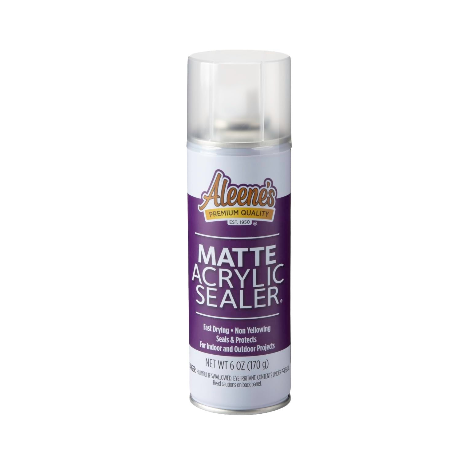 Aleene’s Spray Acrylic Sealer, Matte Clear Finish, 6 oz