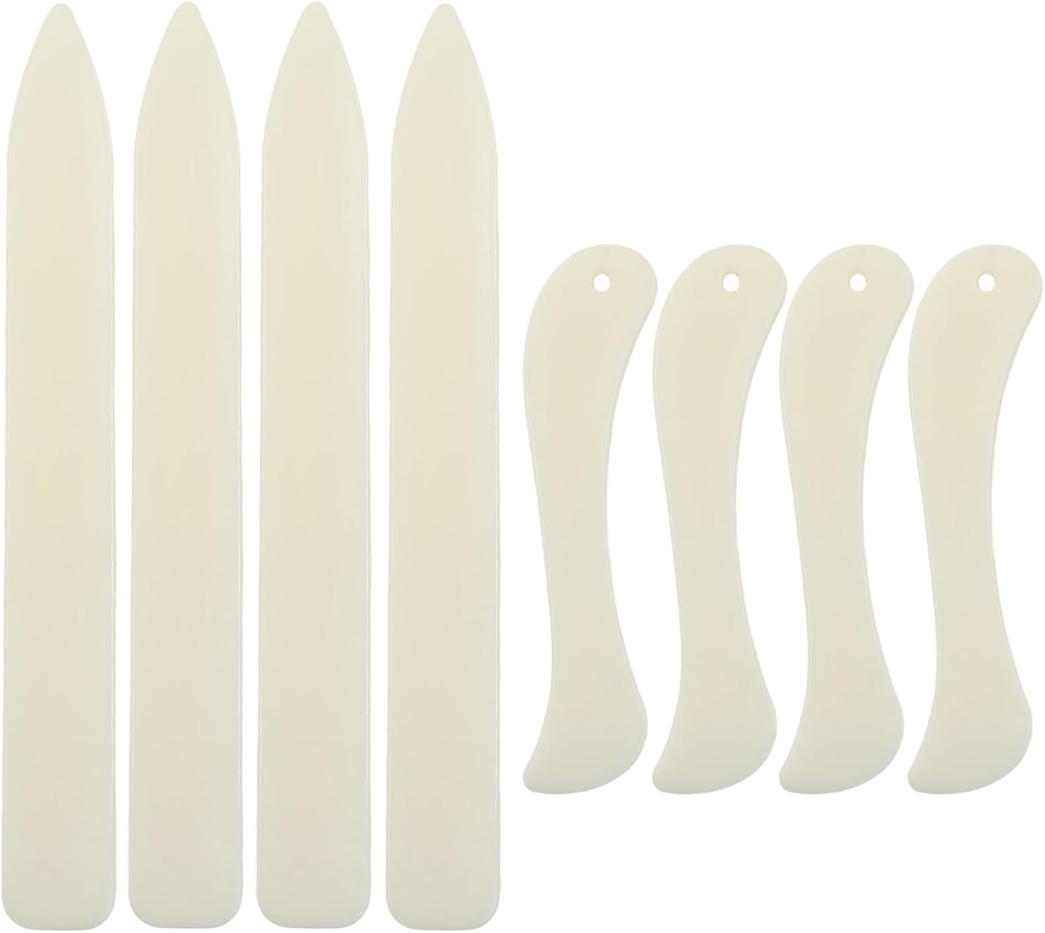 OSVJE Bone Folder, 8 Pack, Plastic Crease Maker Scoring Tool