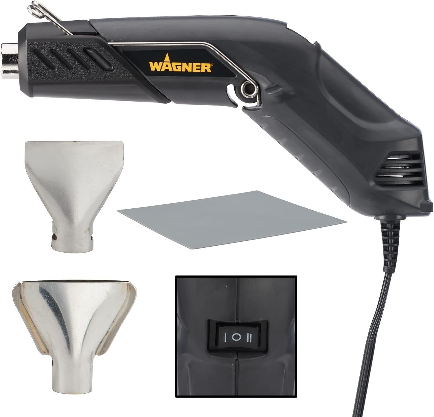 Wagner Spraytech HT400 Craft Kit Dual-Temperature Heat Gun, 450°F and 680°F