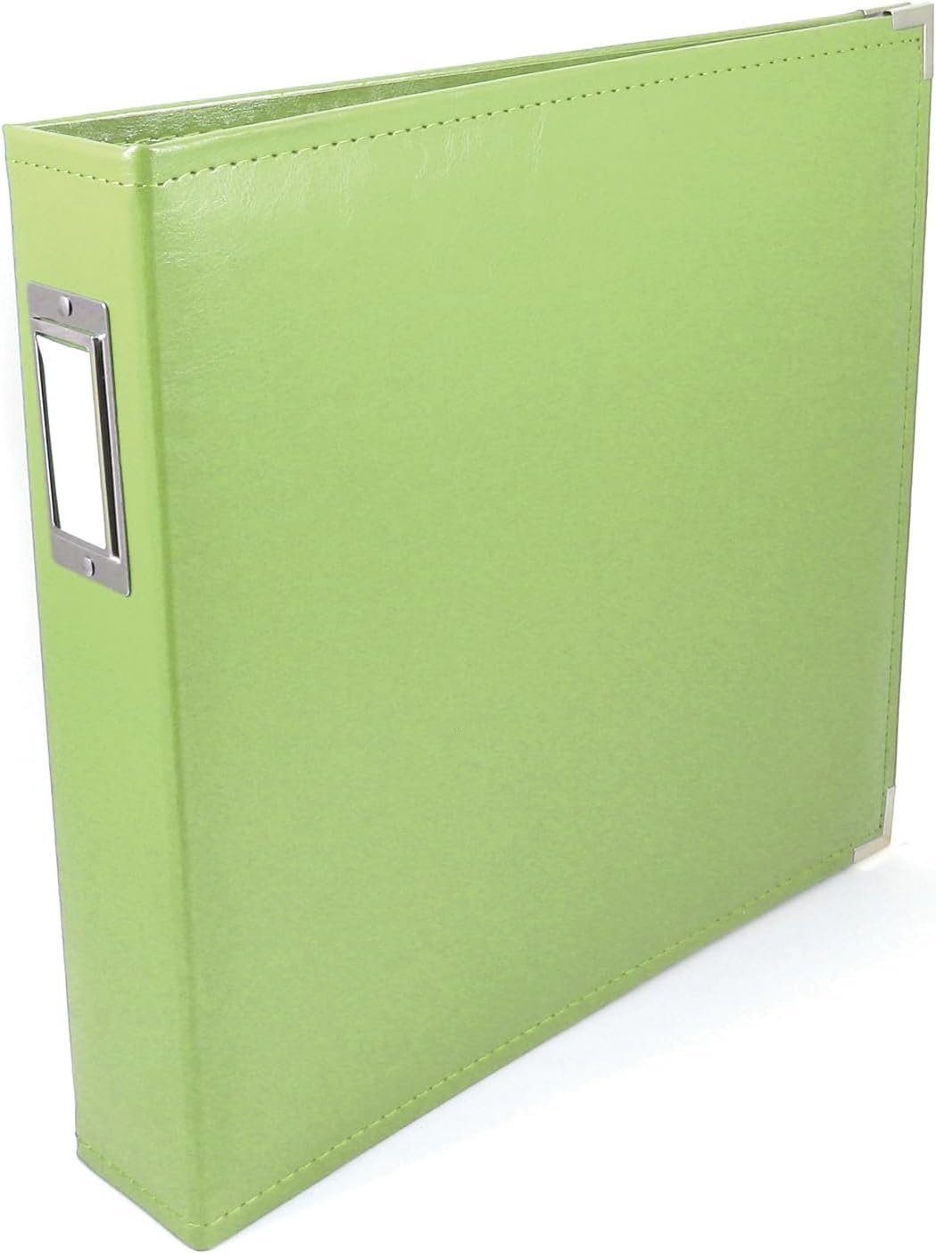We R Memory Keepers 12×12 Photo Album, Kiwi, Protect Memories & Photos, Acid-free Faux Leather, Snag-free Rings, Includes 5 Page Protectors, Scrapbooking
