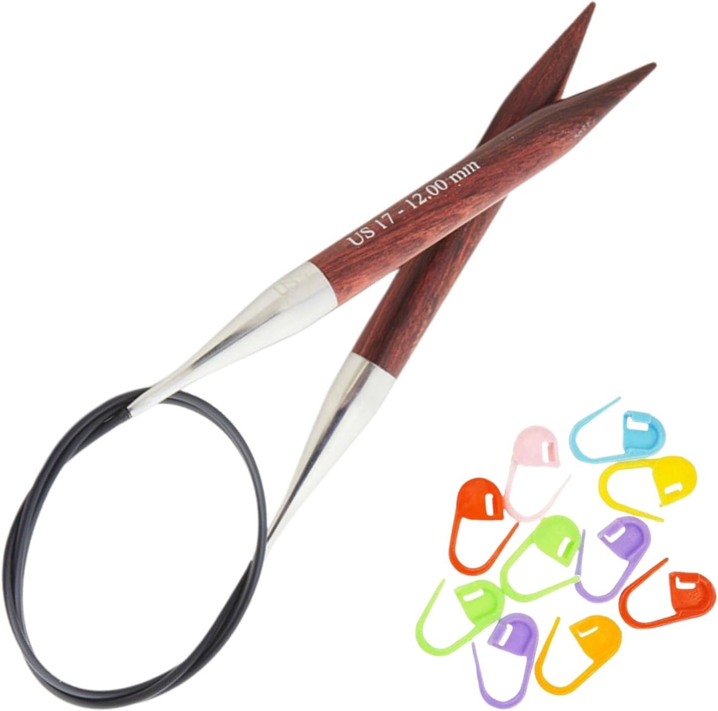 KnitPro Dreamz 16-Inch US 17 (12.0mm) Circular Knitting Needles