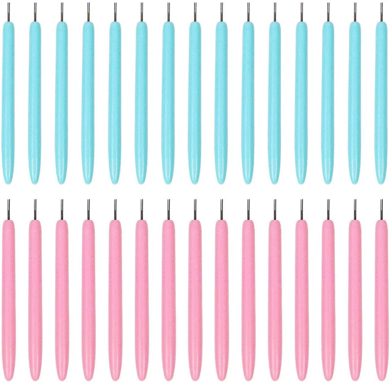 30 PCS Paper Quilling Slotted Tool, Slotted Tools Quilling DIY Tools