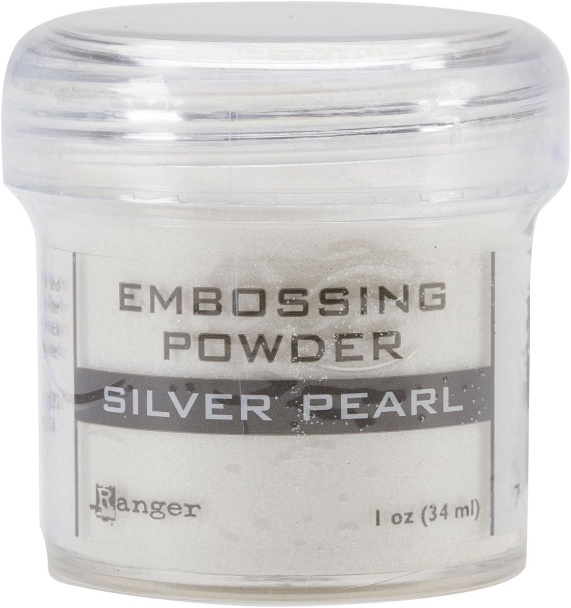 Ranger 359870 Embossing Powder, Silver Pearl