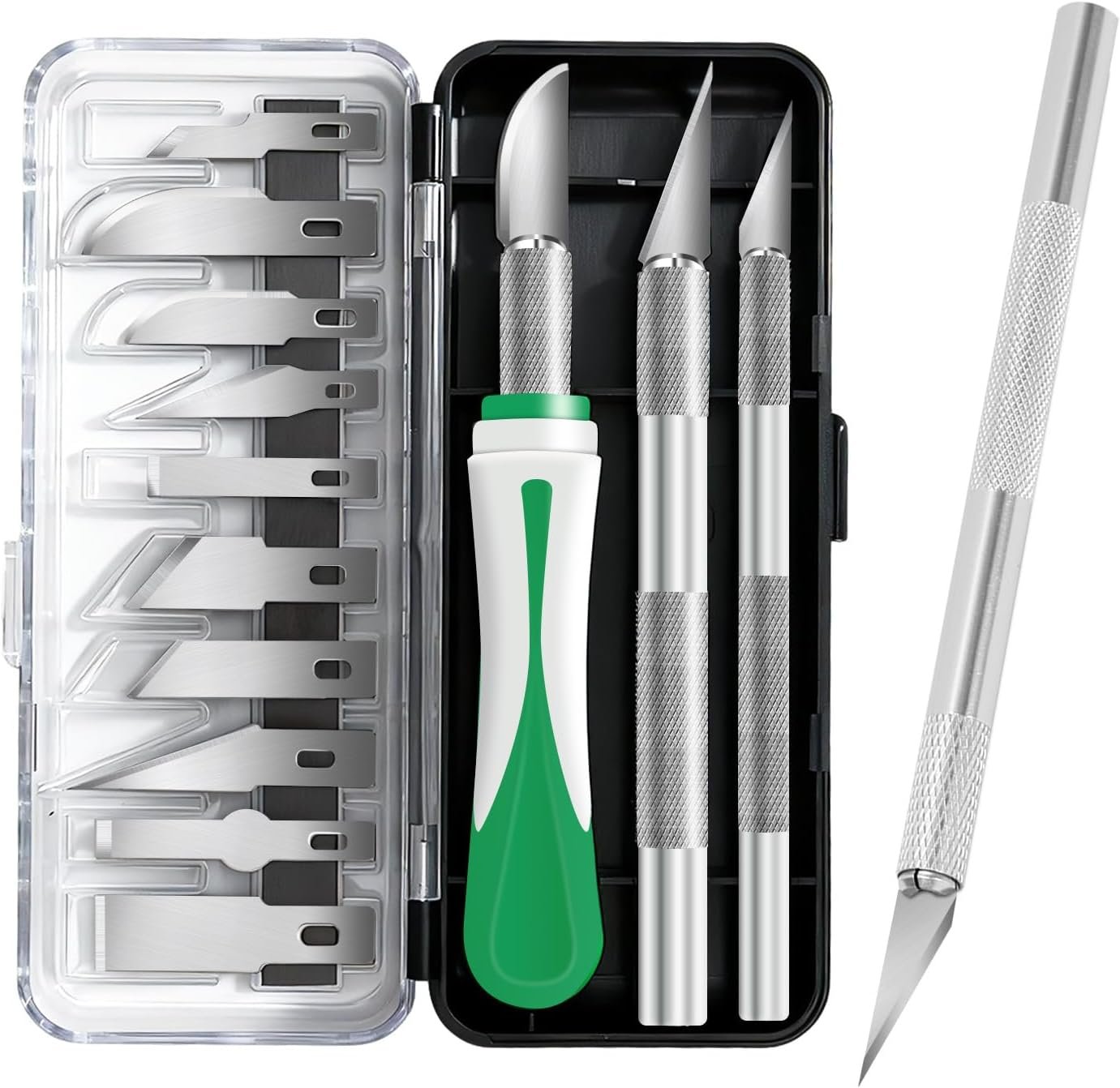16 PCS Craft Knife Set, Precision Craft Knife with Assorted Blades