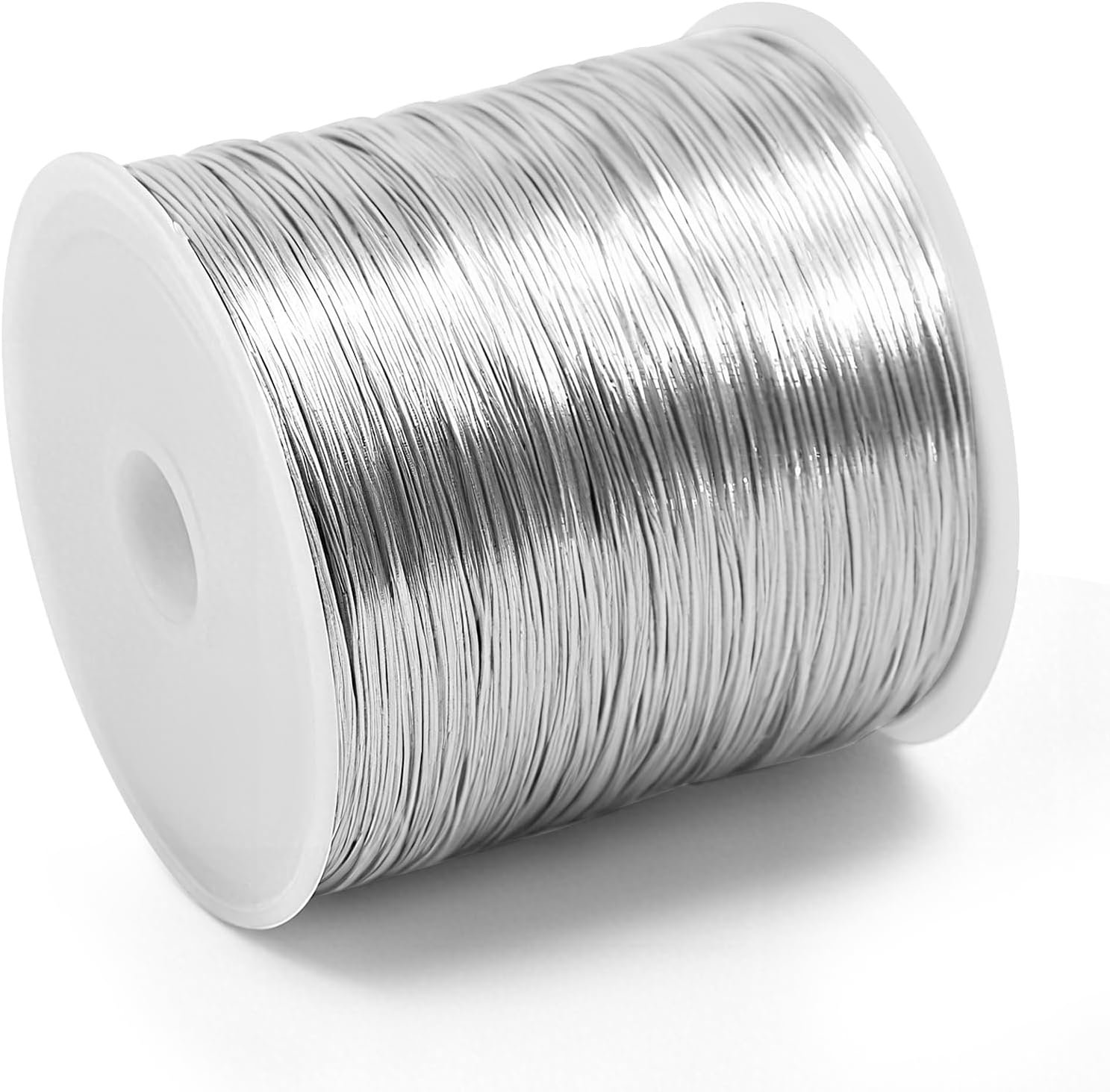 26 Gauge Tarnish Resistant Copper Wire 328ft for Jewelry Wire（Silvery）