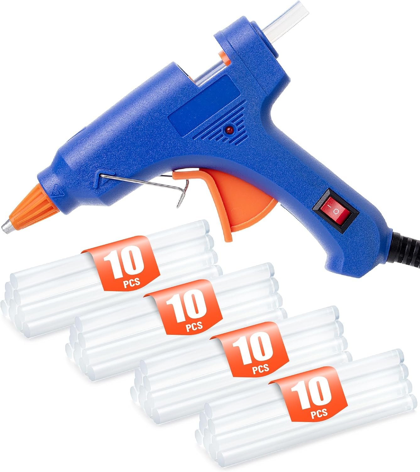 Mr. Pen Hot Glue Gun Kit – Glue Gun with 10 Glue Sticks, Mini Craft Glue Gun Set