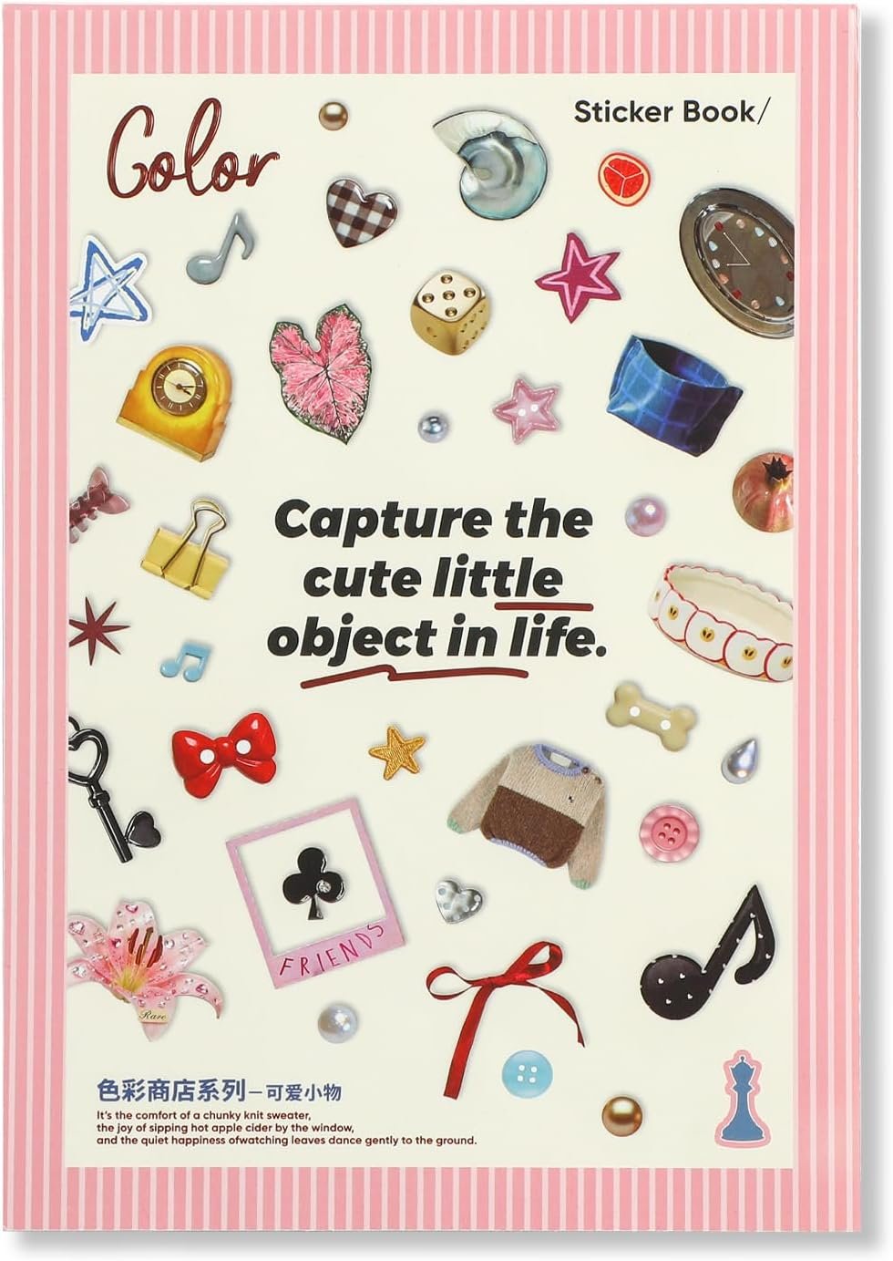 1900+ PCS Vintage Cute Scrapbook Sticker Book, 50 Sheets Retro & Ins Little Object Theme Korean Stickers for Scrapbooking, Art Scrapbook Supplies for Adults Teens Women Girls Junk Journal Journaling