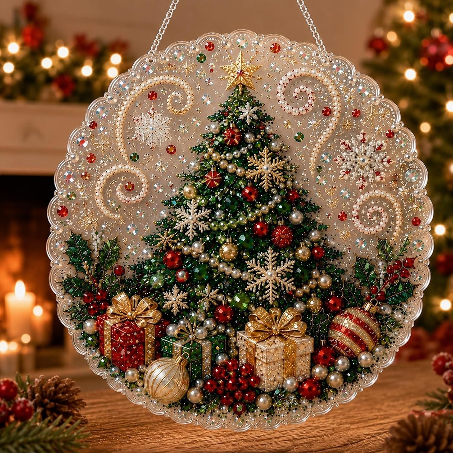 Christmas Pearl Diamond Art Kits for Adults Christmas Craft Kits Gifts