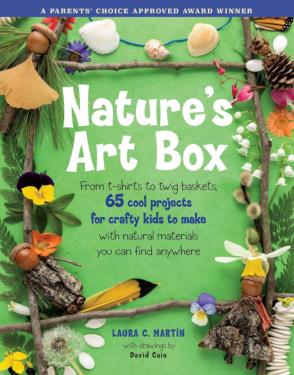 Nature’s Art Box: From t-shirts to twig baskets, 65 cool projects for crafty kids to make with natural materials you can find anywhere