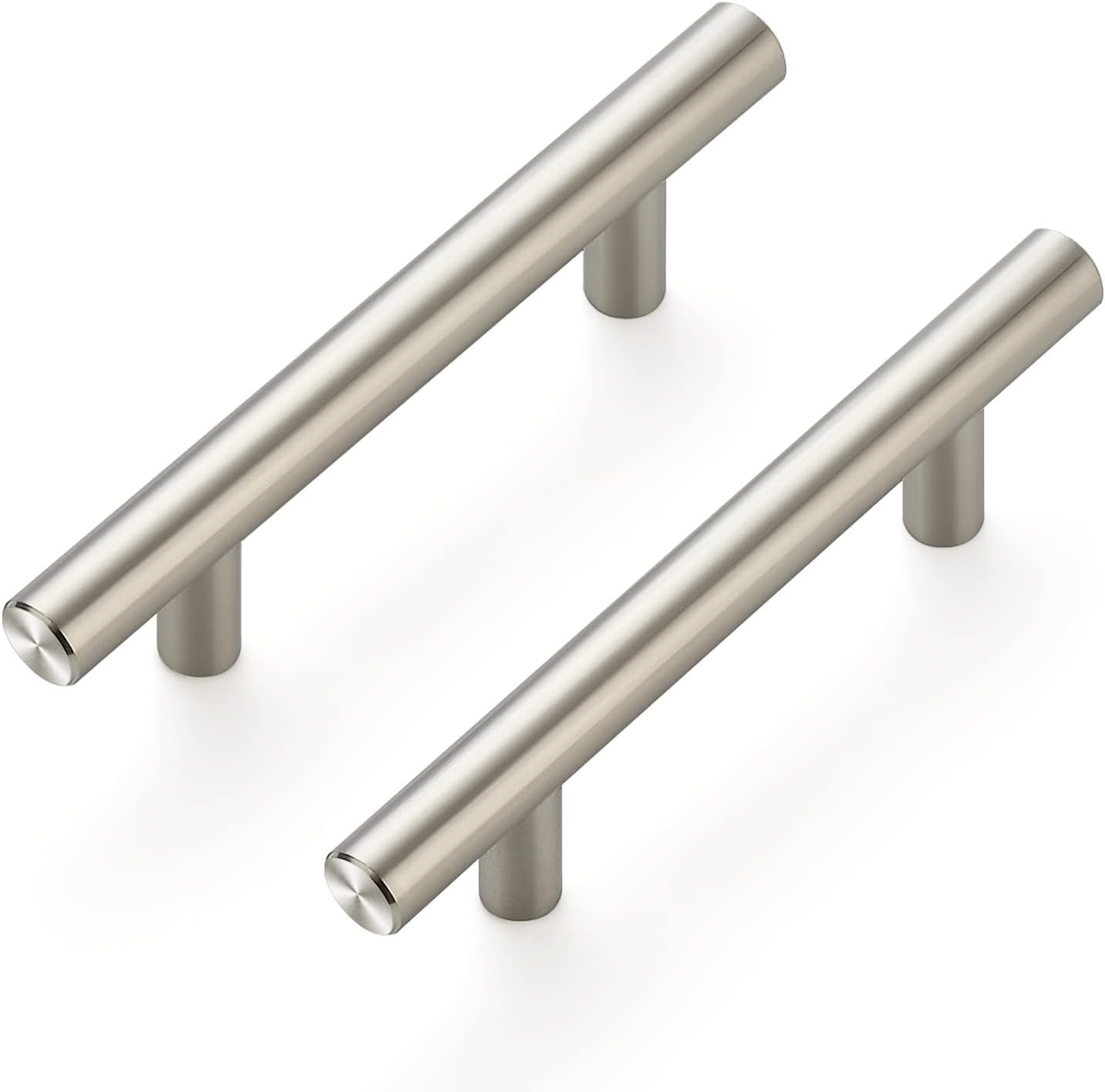 Ravinte Cabinet Handles, Brushed Nickel,5″ Length,3″ Hole Center,30 Pack