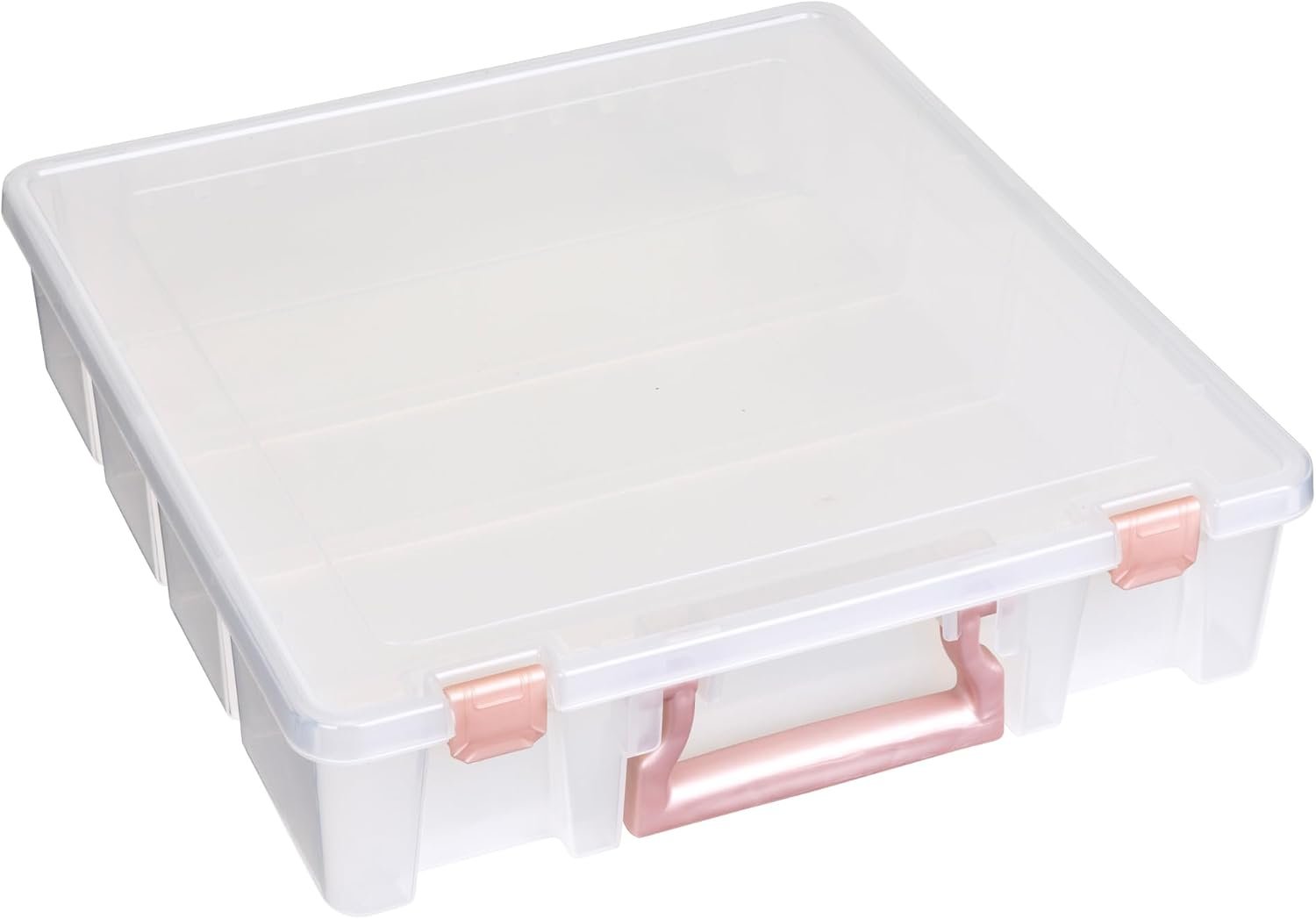 ArtBin Essentials 12 x 12 One-Compartment Craft Box, Clear