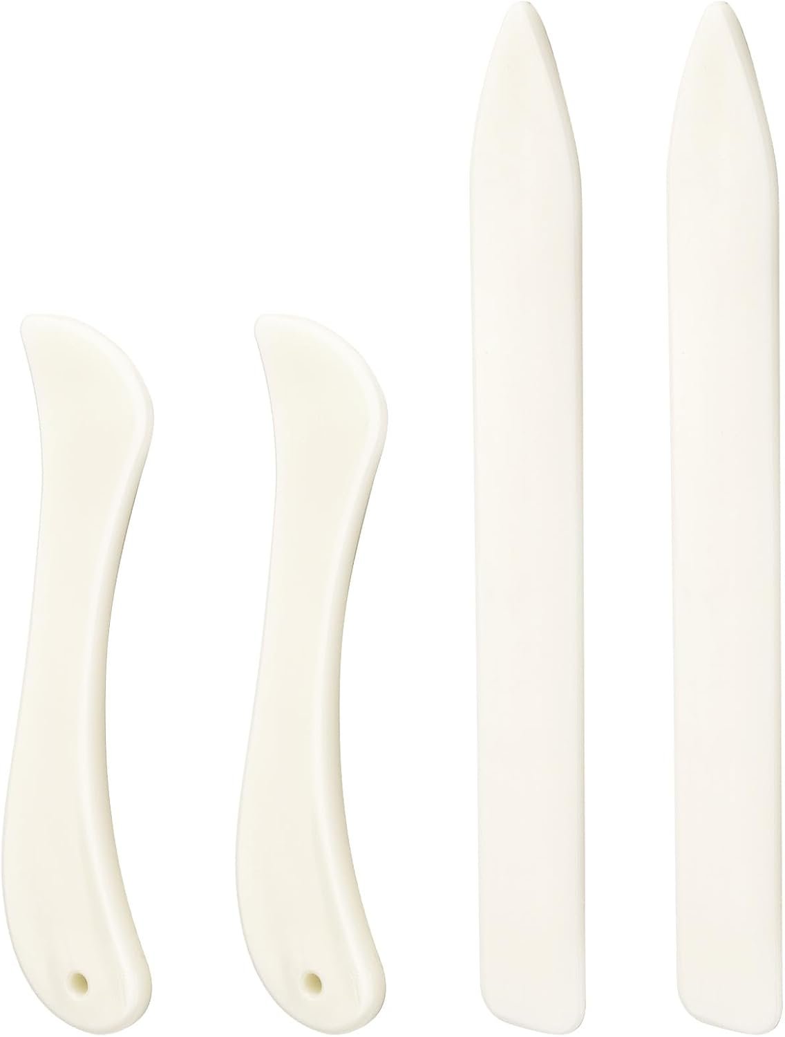 WONVOC 4 Pcs Bone Folders, Crease Makers, Scoring Tool, Bone Folder Tool