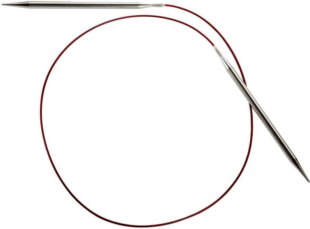 ChiaoGoo SS Red Lace Circular, 32-Inch (80 cm), US 4 (3.5 mm)