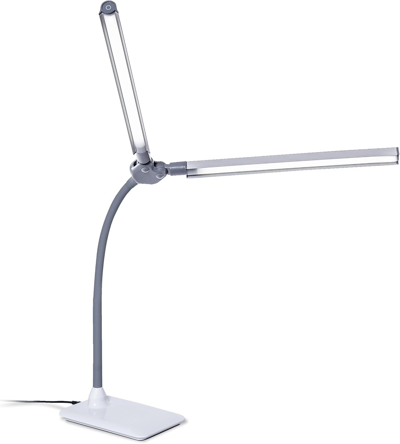 daylight DuoPro Desk Lamp – Double Shade LED Task Lamp