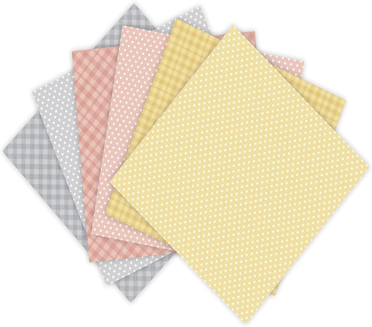 24 Sheets 6″x6″ Pink Spring Scrapbook Paper – Single-Sided Pattern Decorative Paper | Scrapbook Supplies & Card Making Supplies for DIY Album, Hand Account & Travel Diary Craft Projects
