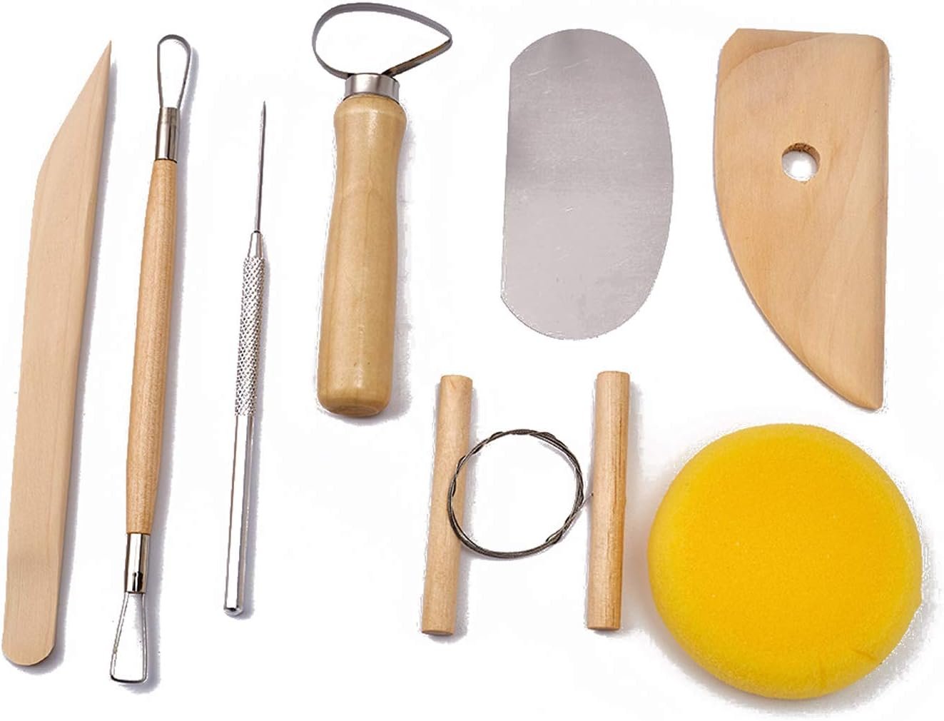 S & E TEACHER’S EDITION 8 Pcs Pottery & Clay Sculpting Tools