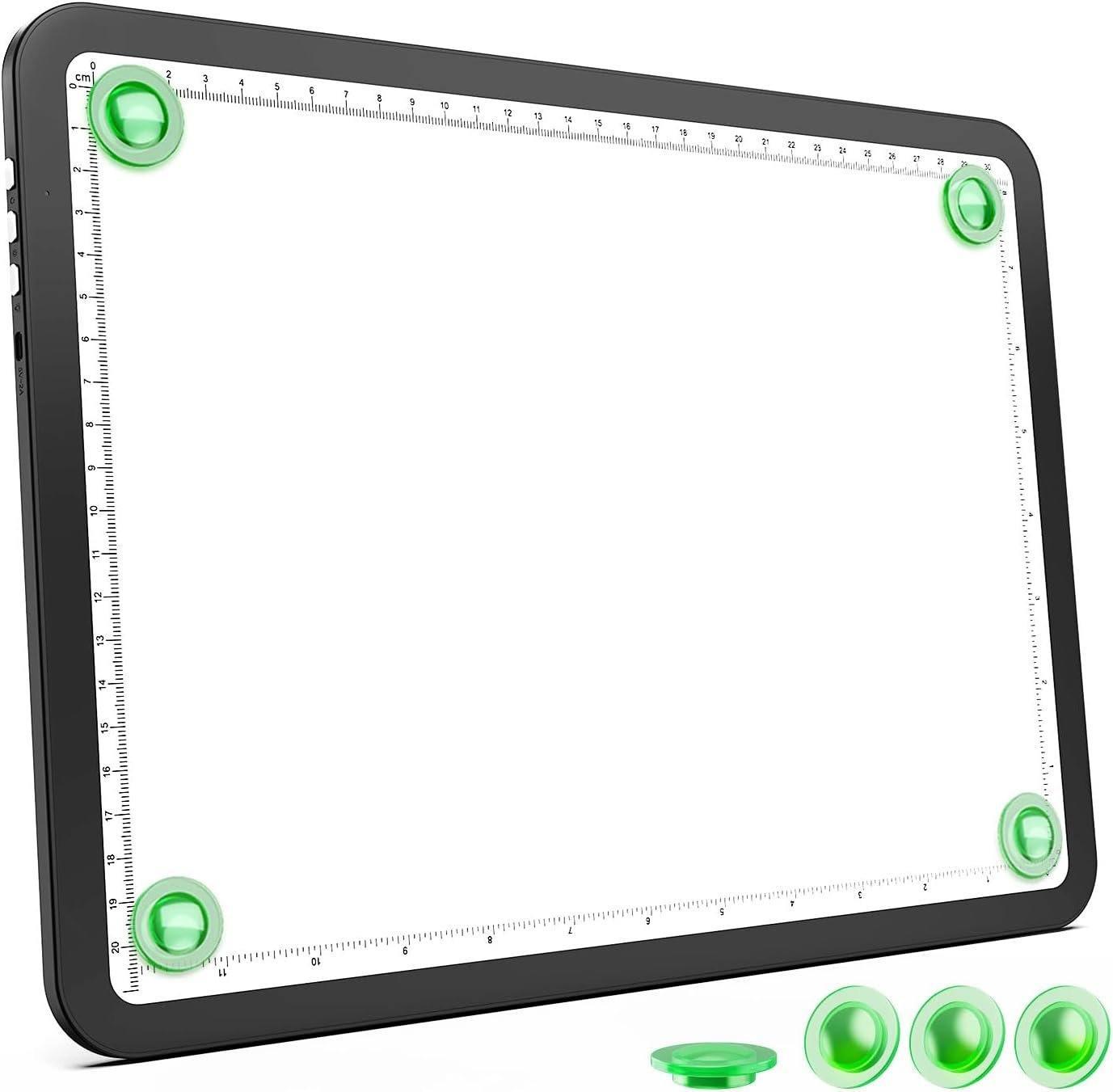 Buspher Rechargeable A4 Light pad,Bright Magnetic Light Box for tracing