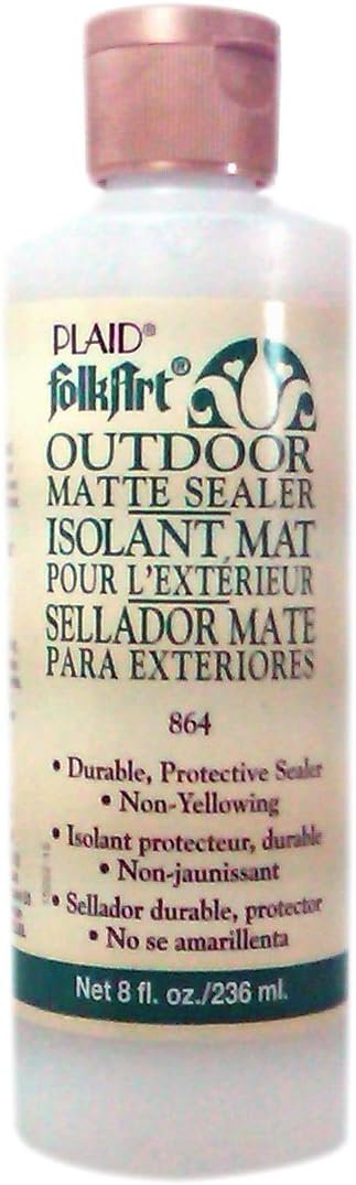 FolkArt Acrylic Outdoor Sealer (8 Ounce), Matte Finish