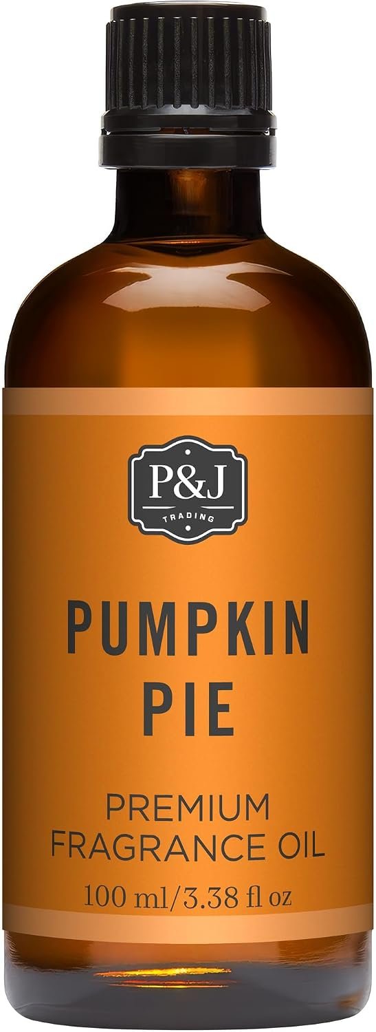 P&J Fragrance Oil Pumpkin Pie 100ml – Candle Scents, Soap Scents, Diffuser Oil Scents