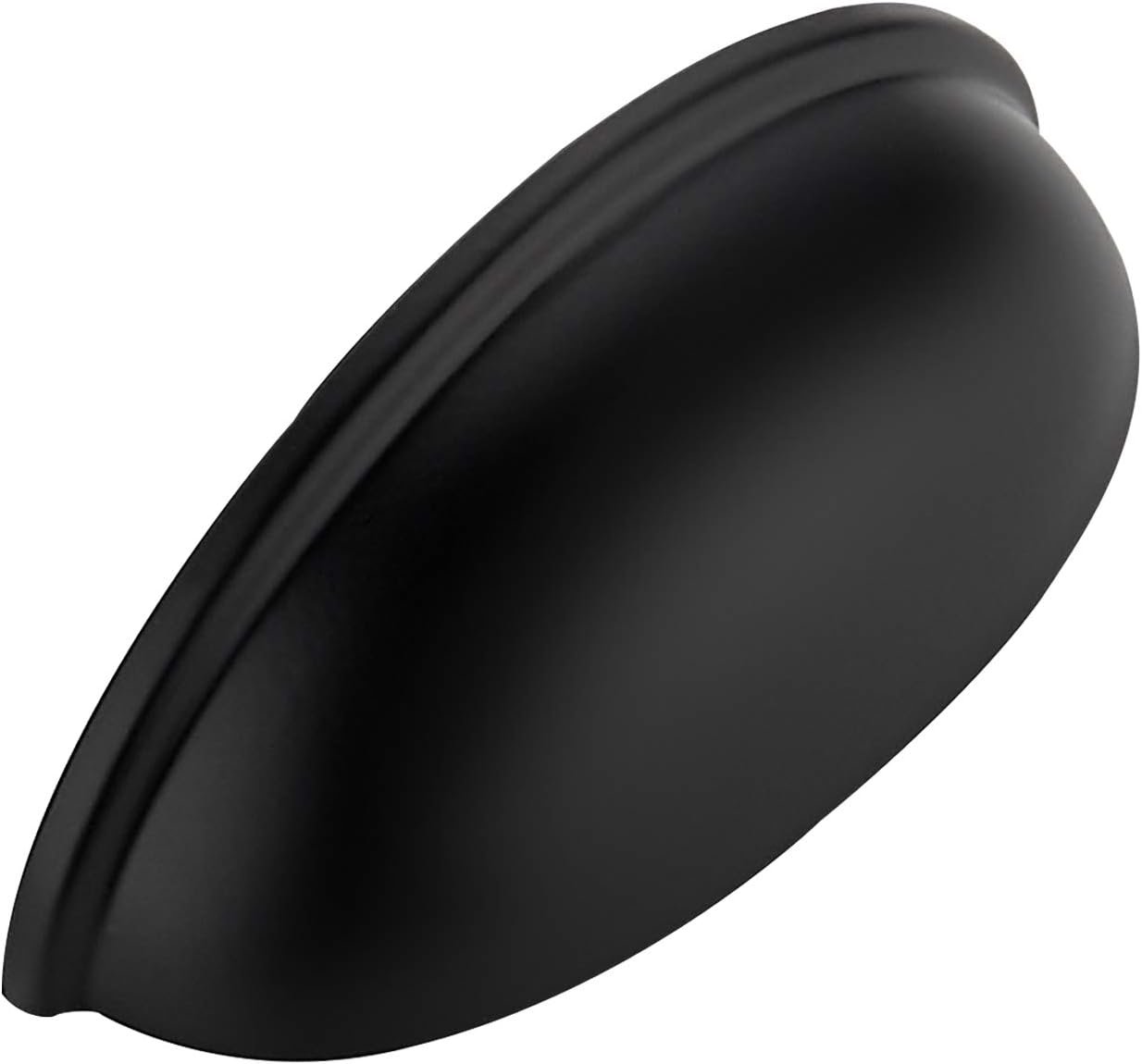 Ravinte Matte Black Drawer Pulls Cabinet Cup Pulls 3 Inch 10 Pack