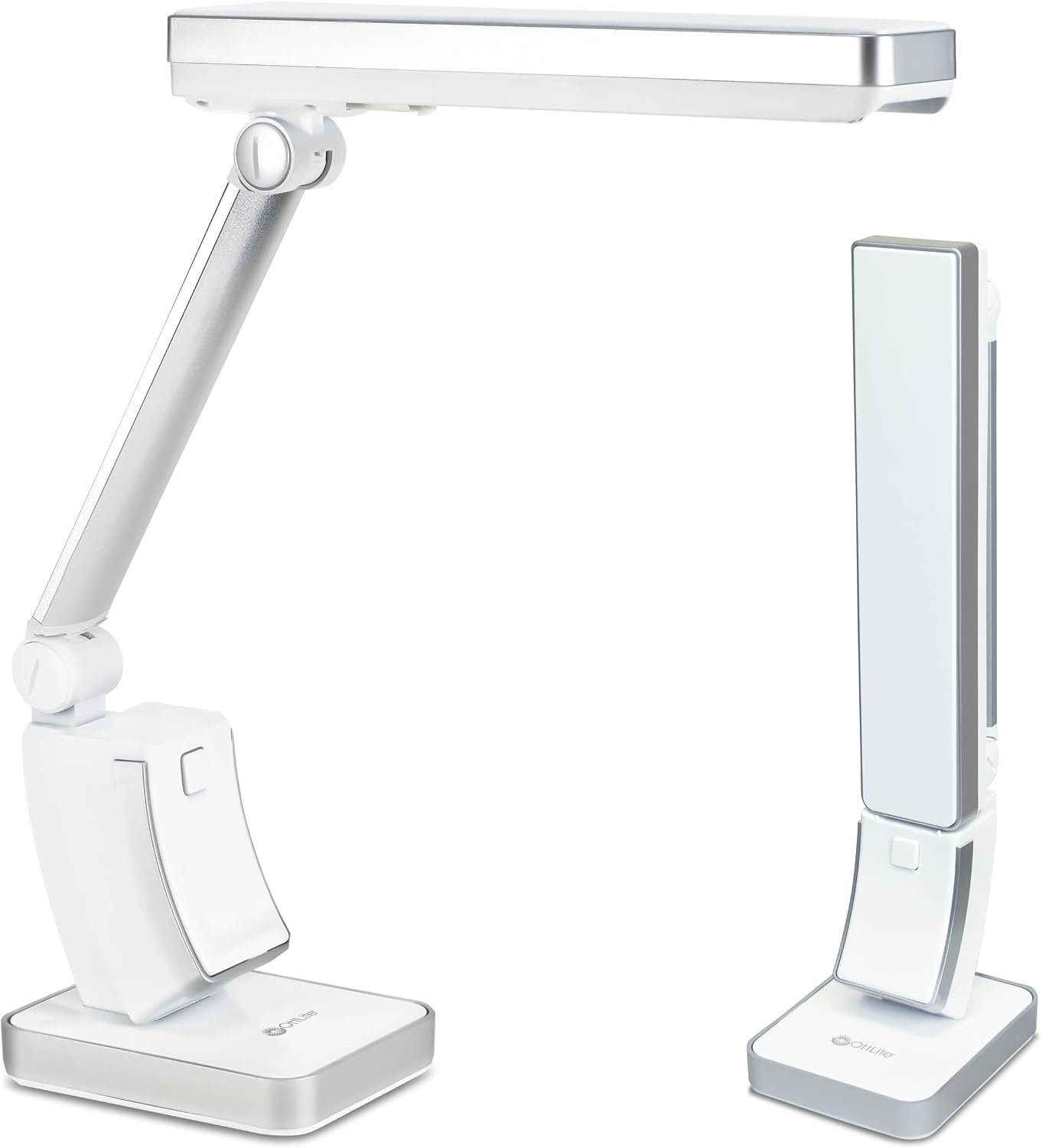 OttLite 13-Watt Slimline CFL Task Lamp, White