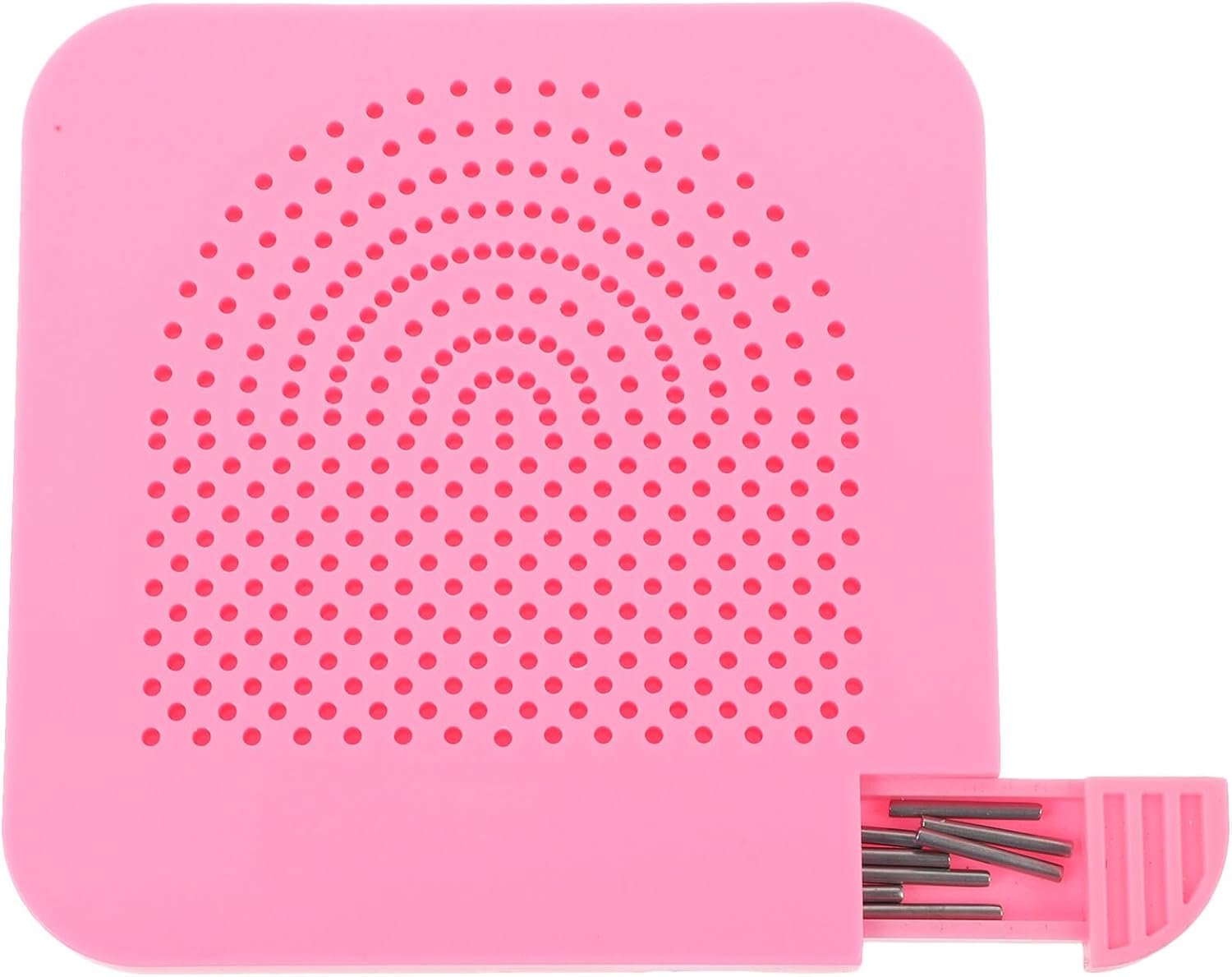 DOITOOL Quilling Board with Storage Drawer Pink 4.13 X 4.13 X 0.31 inch