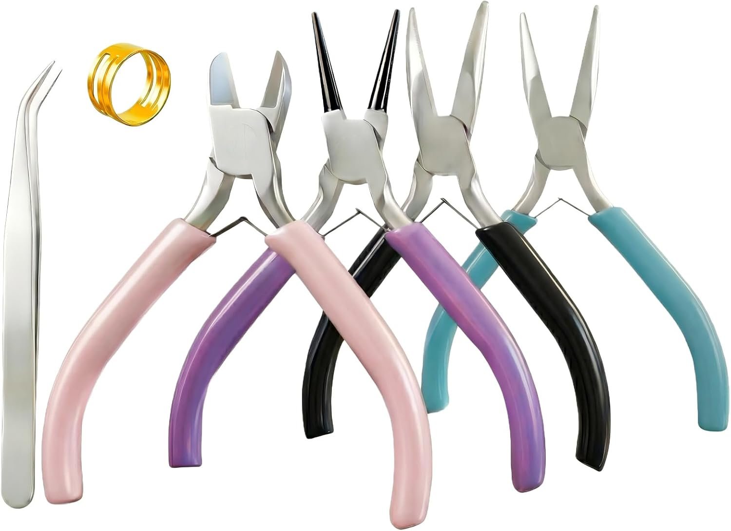 4pcs Mini Jewelry Pliers Tools Set for Jewelry Making & Repair
