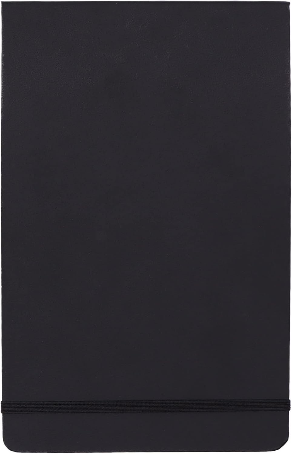 Amazon Basics Art Sketch Book for Drawing and Painting, Thick Paper, 5.25″ x 8.25″, 72 Sheets, Black