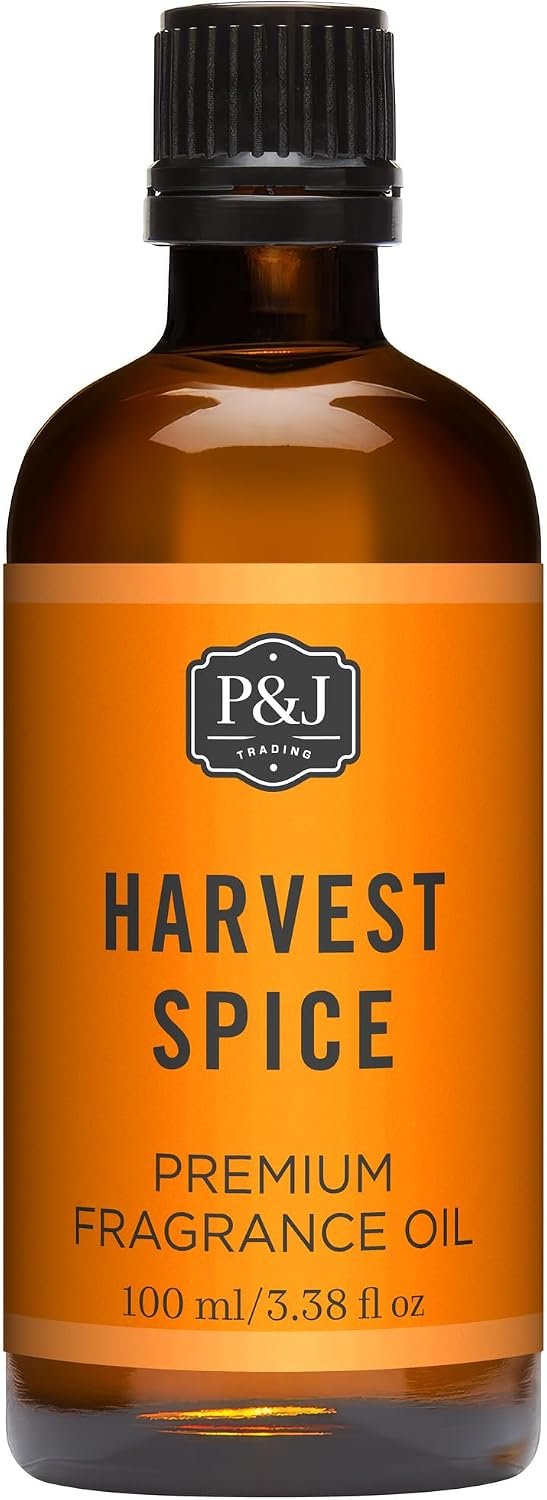 P&J Trading Fragrance Oil | Harvest Spice Oil 100ml – Candle Scents for Candle Making, Freshie Scents, Soap Making Supplies, Diffuser Oil Scents