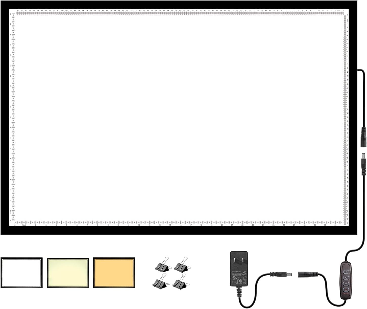 WELZK A1 Light Pad for Diamond Painting, 7000 Lux Light Board for Tracing