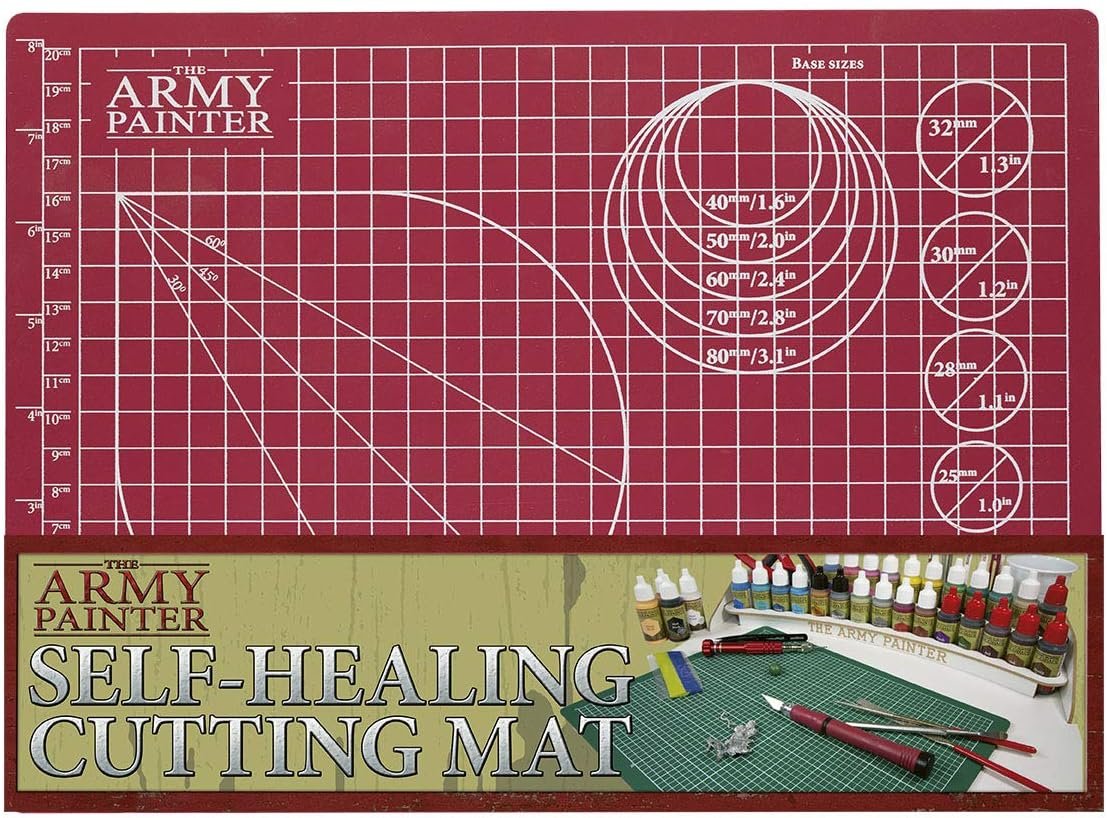 The Army Painter, Self-Healing Cutting Mat, Double Sided PVC Non-Slip, A4
