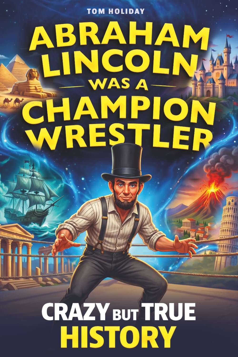 Abraham Lincoln Was a Champion Wrestler: Crazy But True History Facts & Stories That Sound Made Up — But Aren’t (Crazy But True Facts)