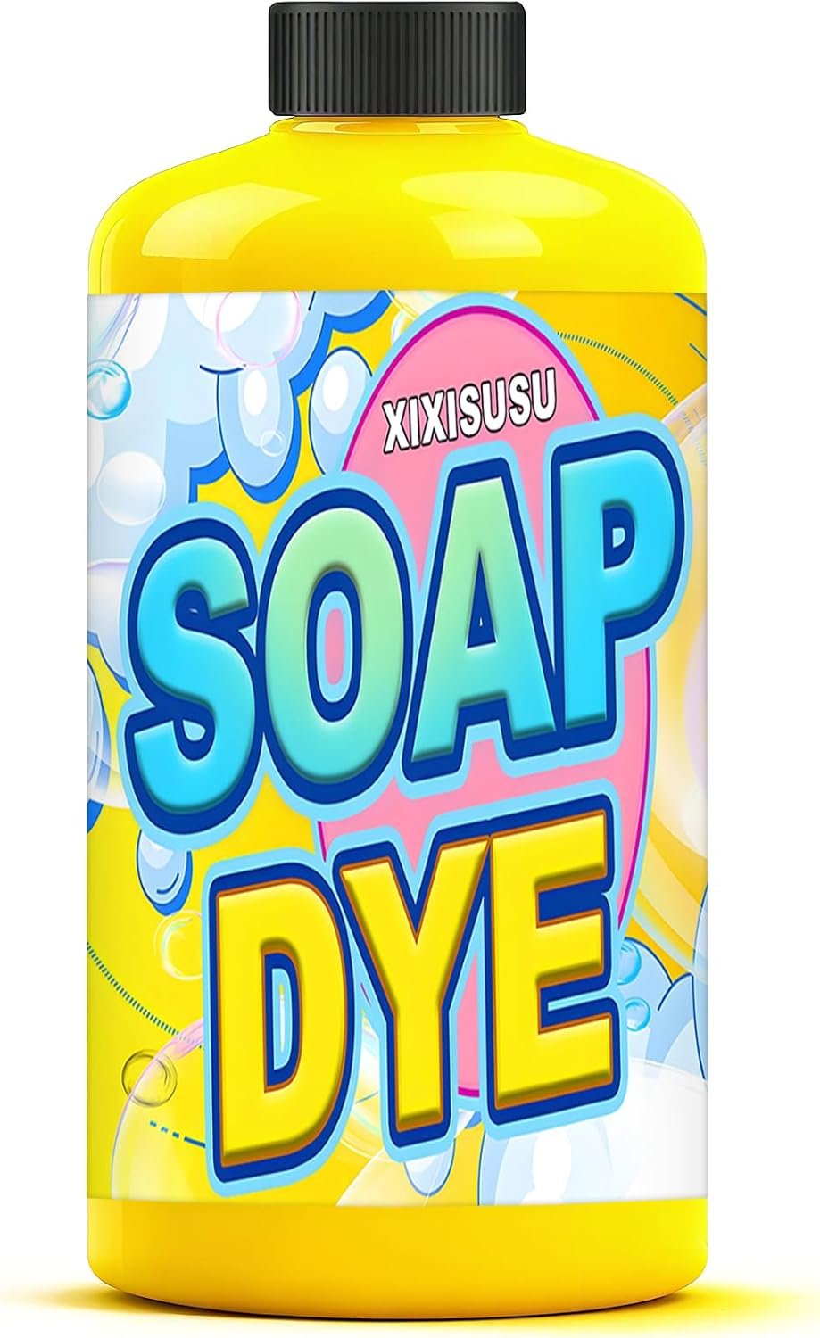 Yellow Soap Dye, Skin Safe Soap Colorant Bath Bomb Color Dye for DIY Soap Making Supplies, Bath Bomb, Lotion, Concentrated Soap Coloring for Soaps, Bath Products, Slime (Yellow, 3.5 Fl.Oz)