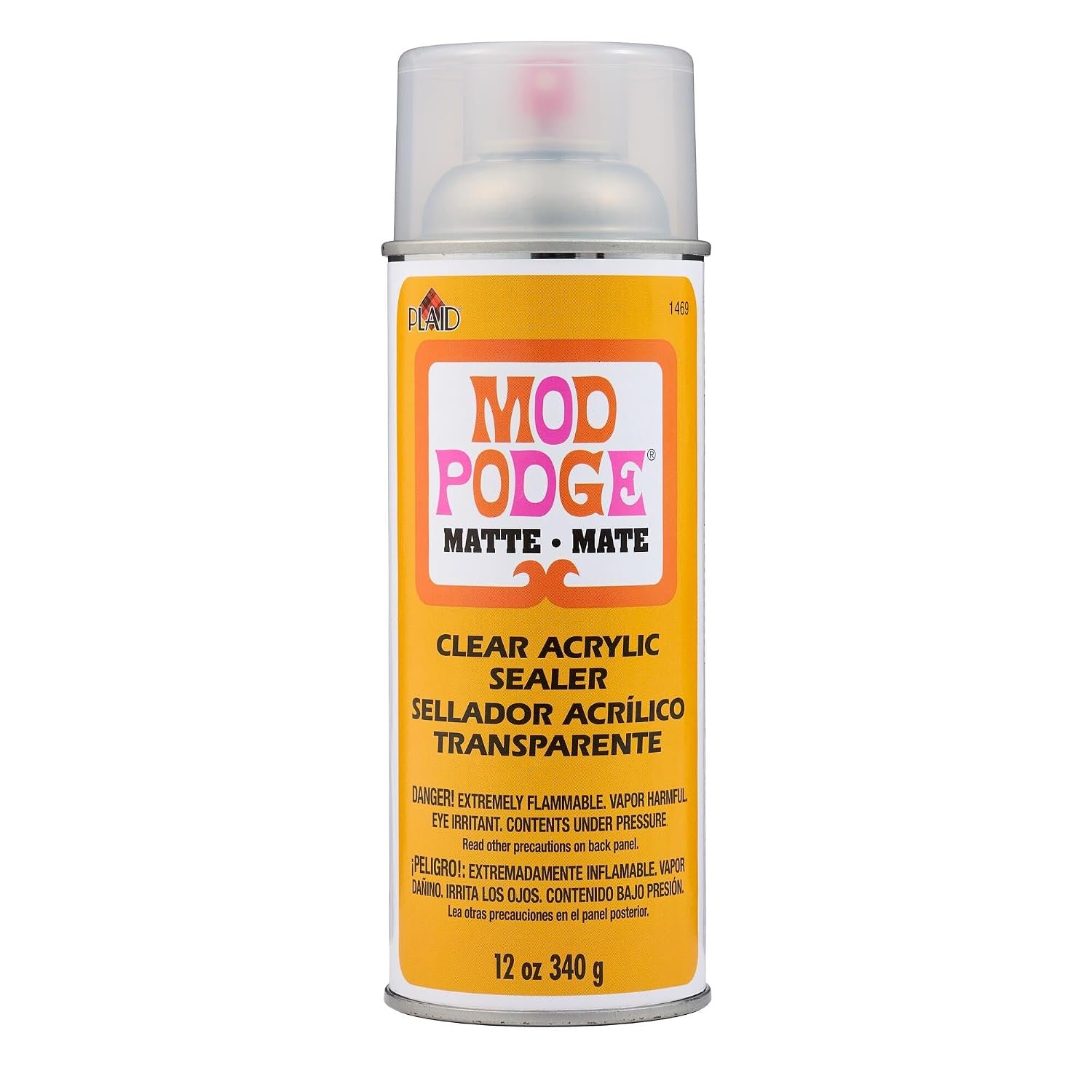Mod Podge – 1469 Clear Acrylic Sealer, 12 ounce, Matte