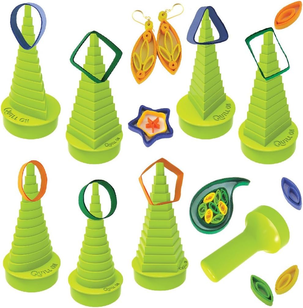 Quill On Ultimate Border Buddy, Quilling Craft Kit for Kids, Teen & Adult