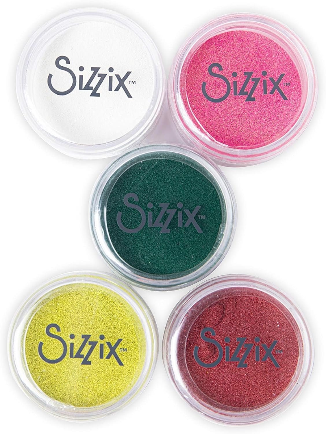 Sizzix Opaque 664670, Festive, 12g Embossing Powder, Multicolor