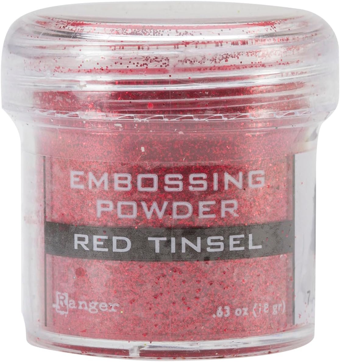 Ranger Embossing Powder, Red Tinsel