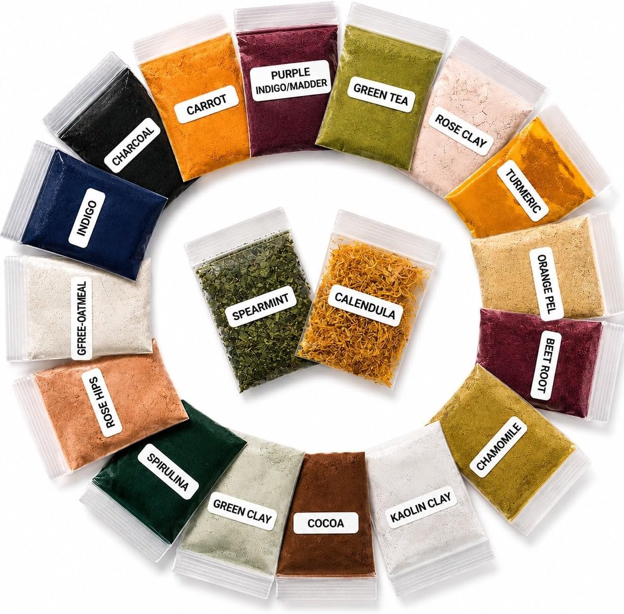 Natural Soap Making Colorant Set – Dye Pigment Powder Soap Supplies Sampler Kit Variety Pack for Handmade Cosmetics Bath & Body Scrubs, Masks, Bath Bombs & More DIY