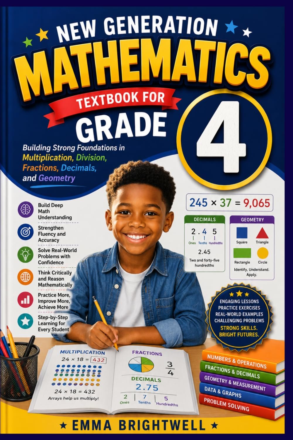 New Generation Mathematics Textbook for Grade 4: Building Strong Foundations in Multiplication, Division, Fractions, Decimals, and Geometry