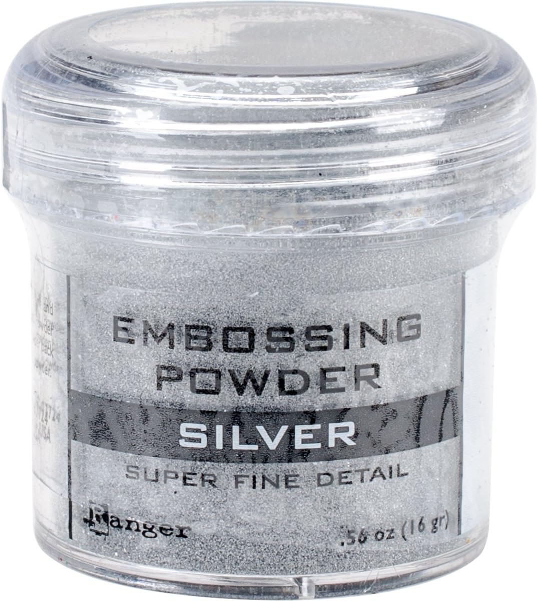 Ranger Embossing Powder, 0.56-Ounce Jar, Silver