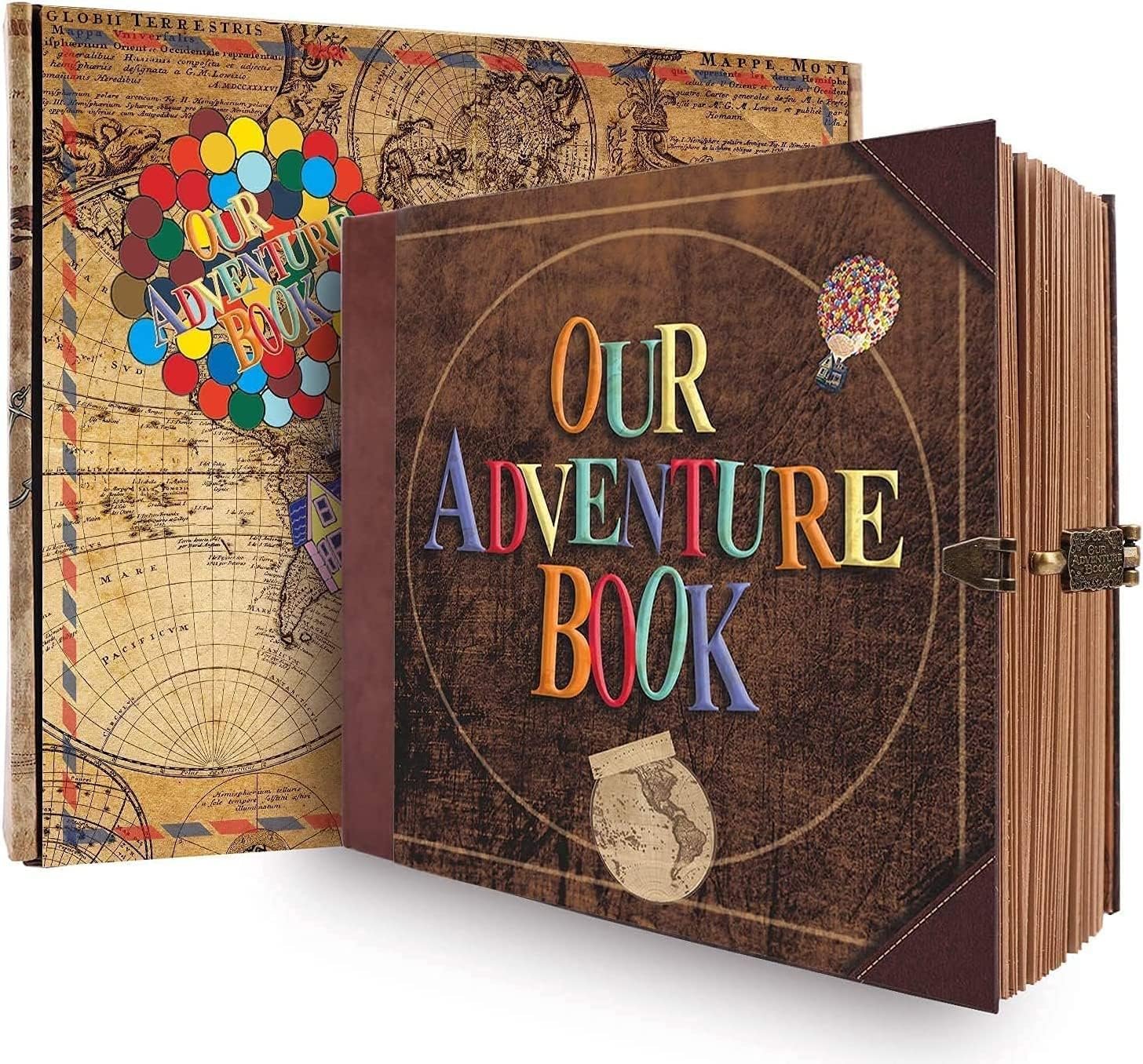 Our Adventure Book Vintage Scrapbook Journal