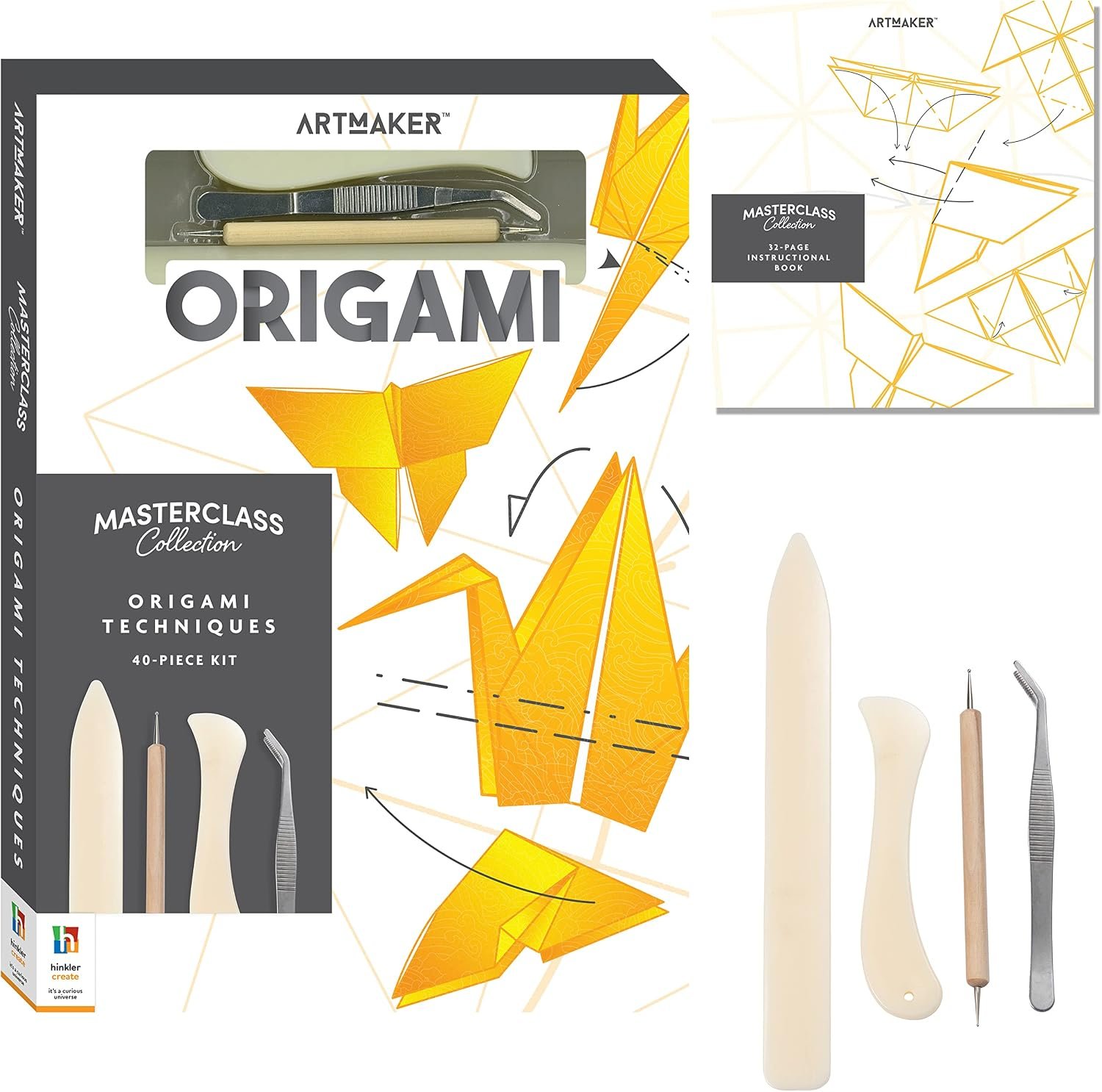 Art Maker Hinkler Masterclass: Origami Kit – Japanese Paper Craft Set