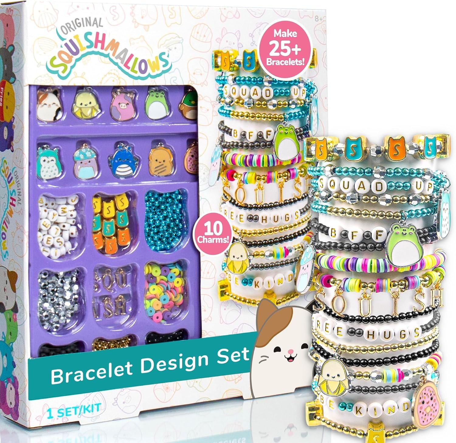 Horizon Group USA Jewelry Making Kit, Squishmallows Bracelets