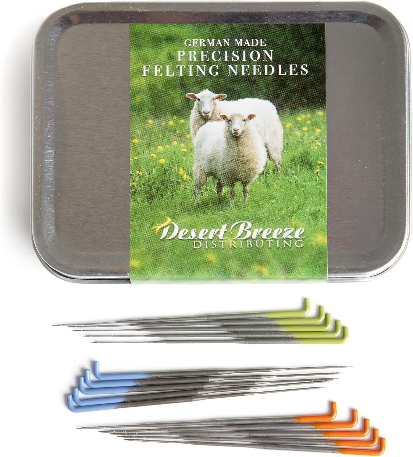 Felting Needles, High Carbon Steel Needle Felting Tools, Made in Germany