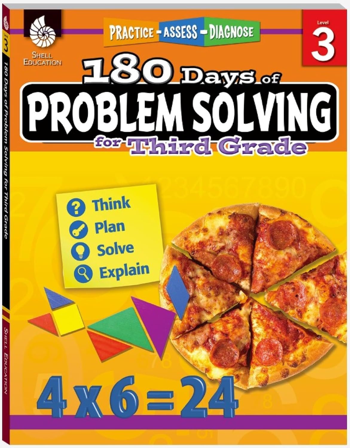 180 Days®: Problem Solving for Third Grade: Practice, Assess, Diagnose