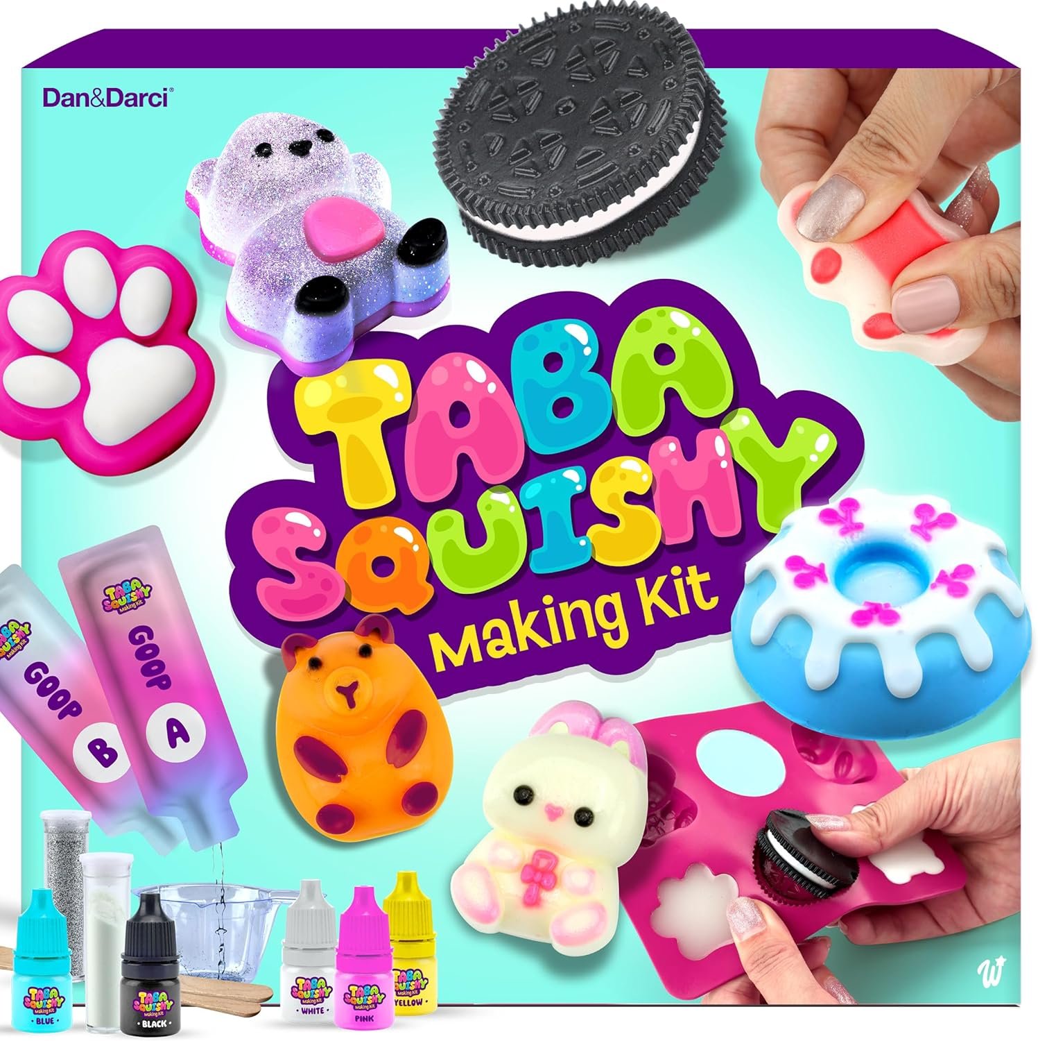 Taba Squishy Making Kit for Kids – Squishies Craft Kits – Gifts for Girls