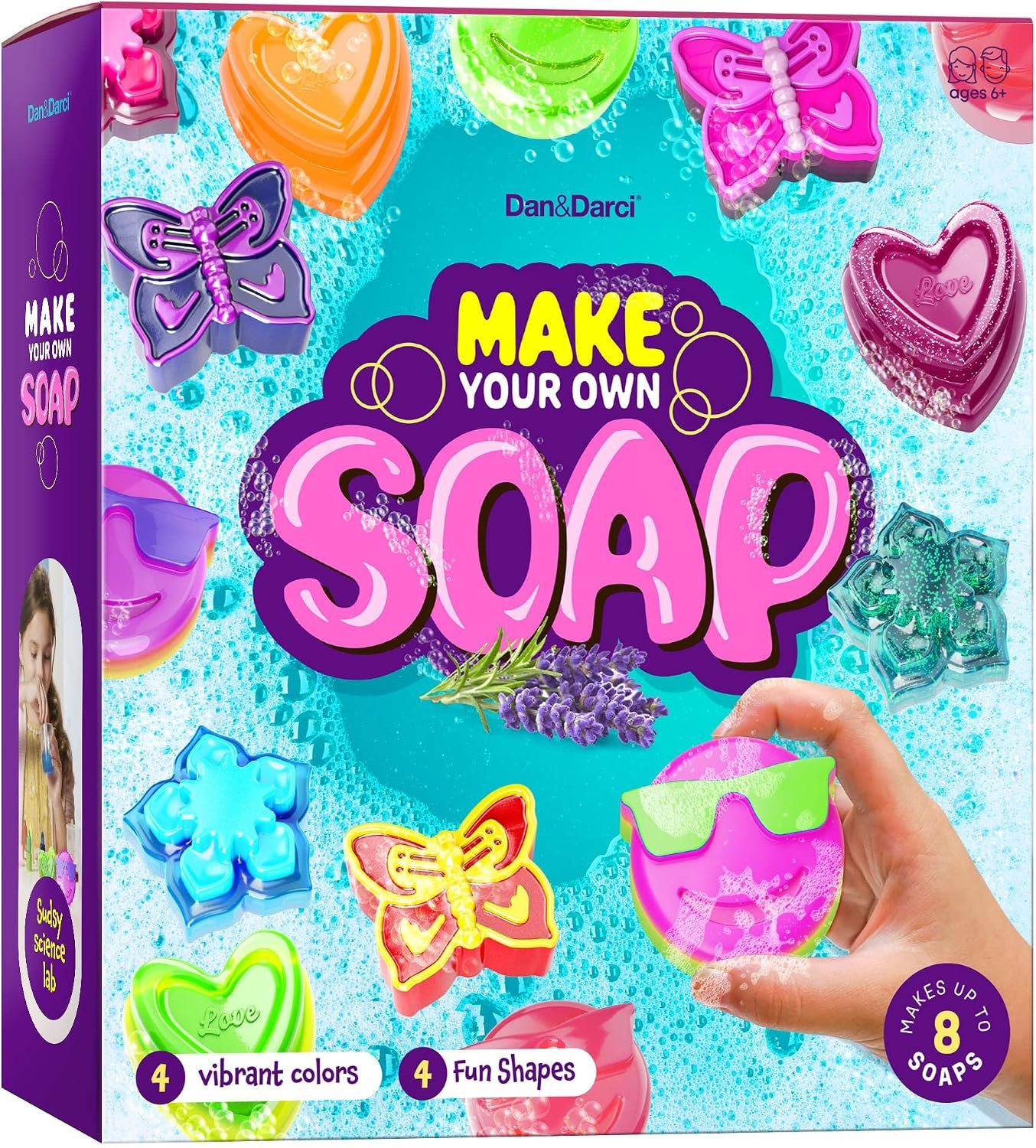Soap Making Kit for Kids – Crafts Science Toys – Birthday Gifts for Kids