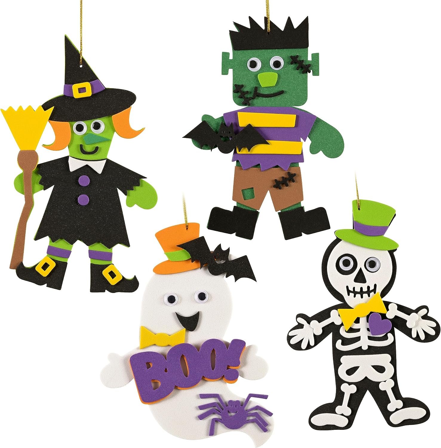 READY 2 LEARN Create Your Own Halloween Characters, Set of 4